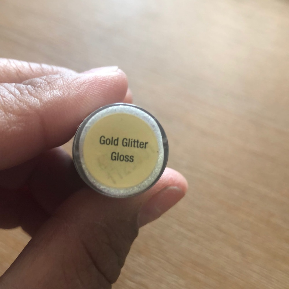 LipSense Gold Glitter Gloss